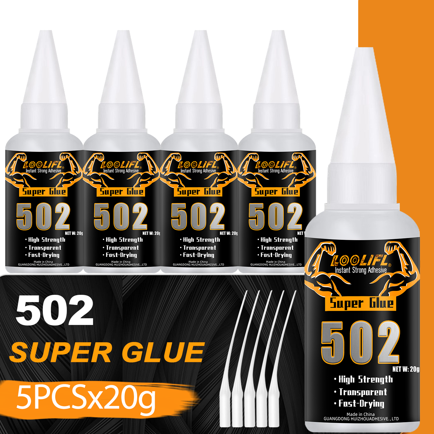 Woodworking Quick Glue - LOOLIFL 5PCS 20g 502 Super Glue