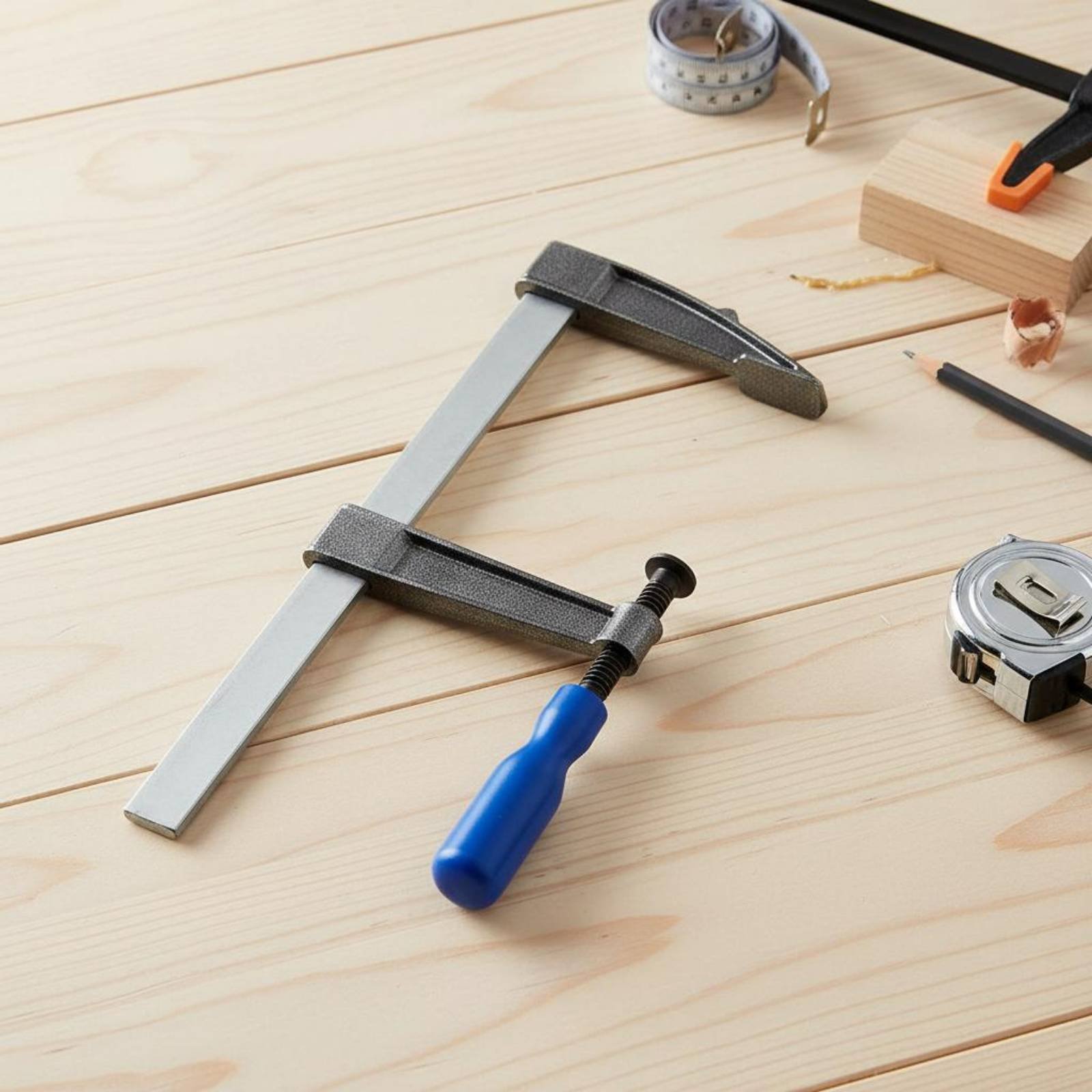 Woodworking Workshop - F-Clamp Effortless Adjustment Carpentry F-Clamp Clamping