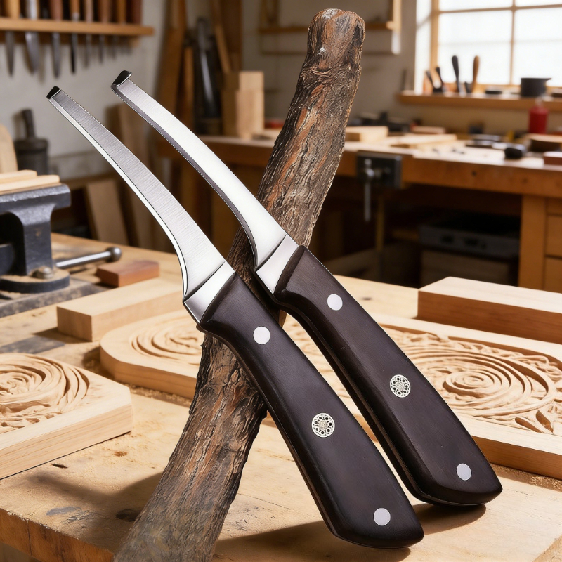 Woodworking Hobbies - High Hardness Stainless Steel Hook Knife