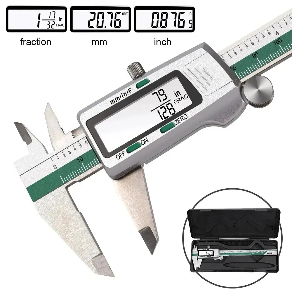 Woodworking Thicknesser - ET50 150mm Stainless Steel Caliper Zero