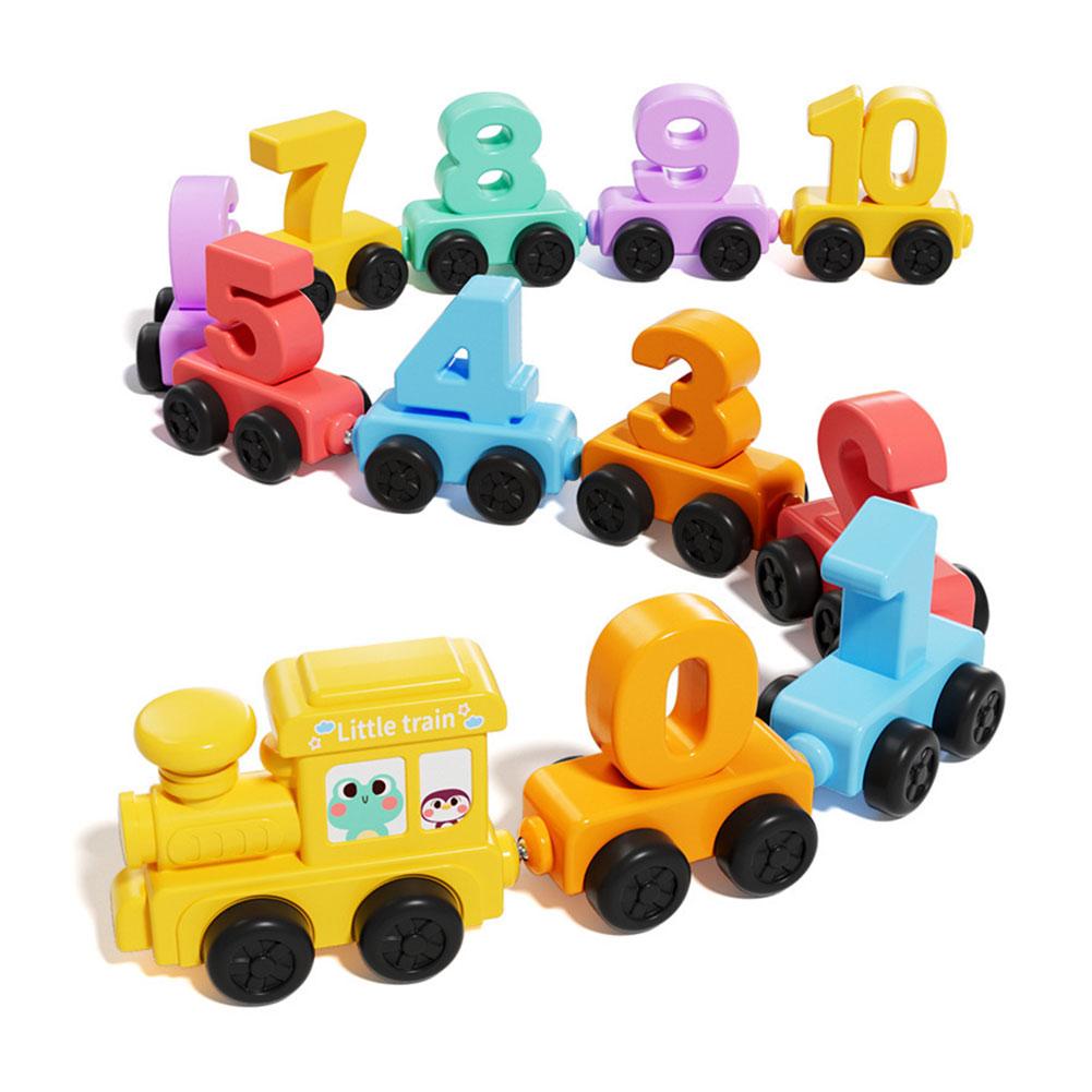 Woodworking Hobbies - Montessori Educational Toy Train Set Wooden