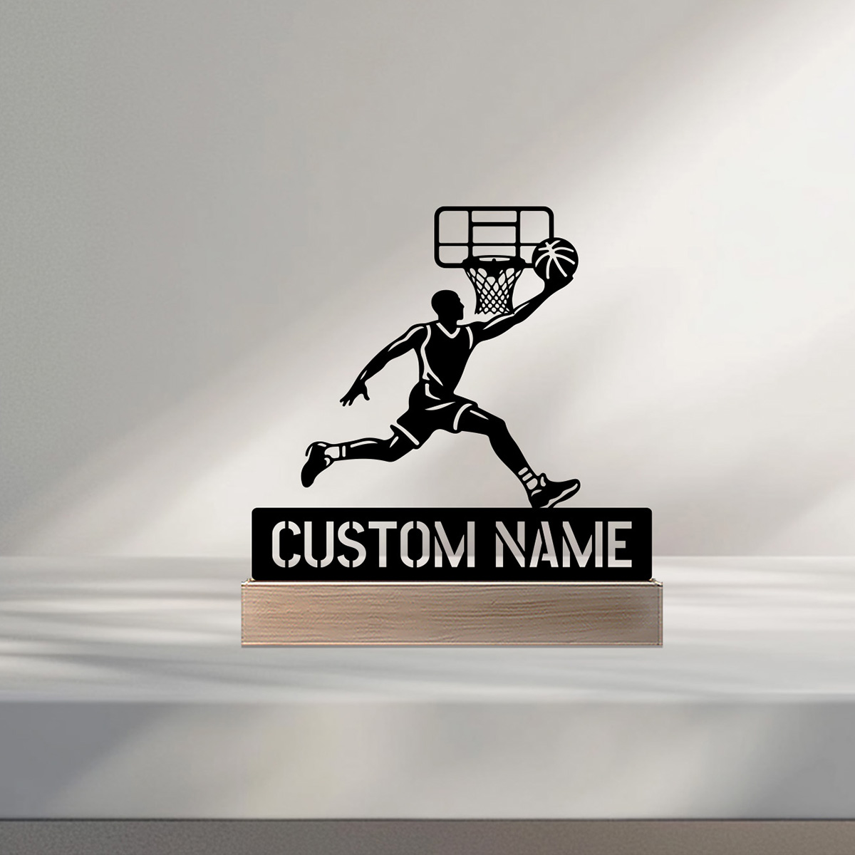 Woodworking Hobbies - 1pc Simple Basketball expert Customized Name