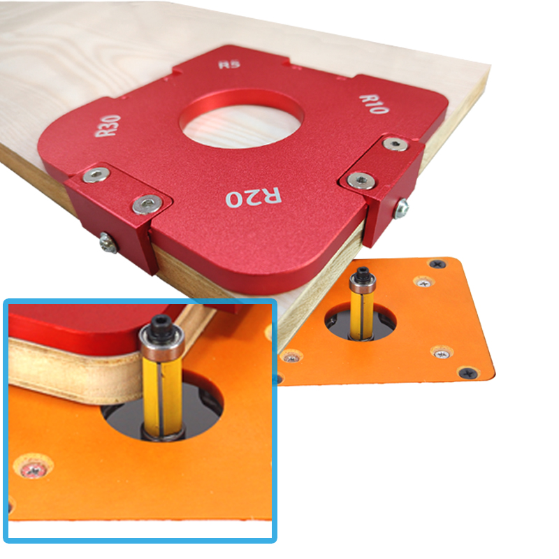 Woodworking Project Plans - Round Corner Jig Templates R5 R10