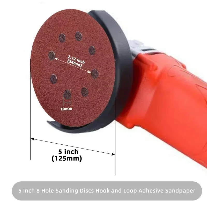 8 Hole 125mm Sandpaper Woodwor - Woodworking Tool incelemesi ve fiyatı