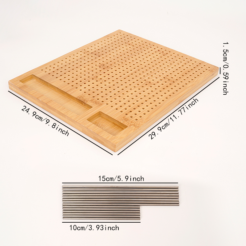 Crochet Blocking Board with St - Woodworking Hobbies incelemesi ve fiyatı