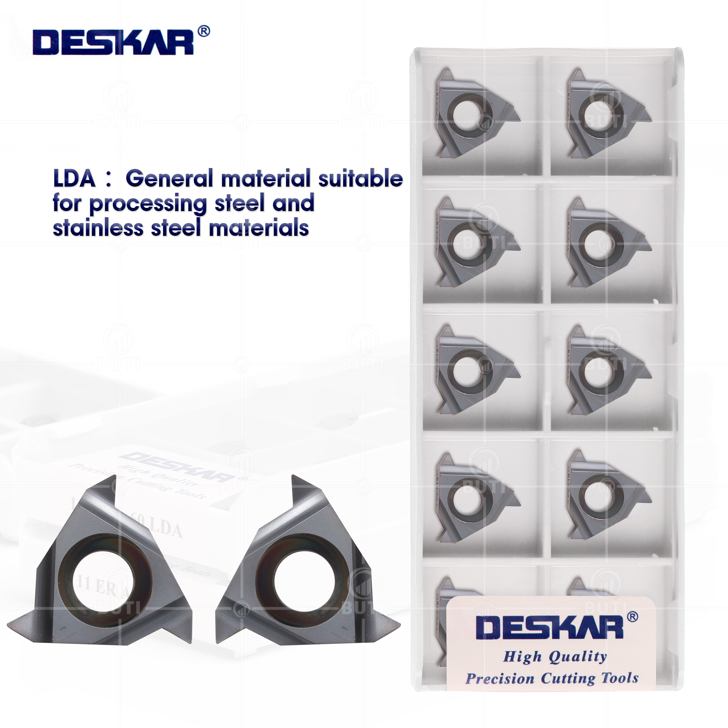 DESKAR 100% Original 11IR 11ER - Parting Tool Lathe incelemesi ve fiyatı