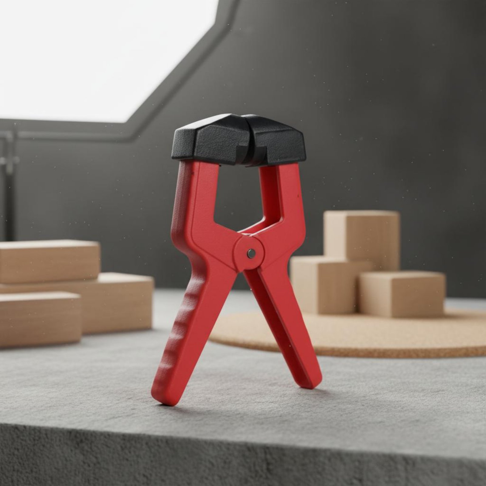 Triangular Clamp Clamp Red Col - Woodworking Workshop incelemesi ve fiyatı