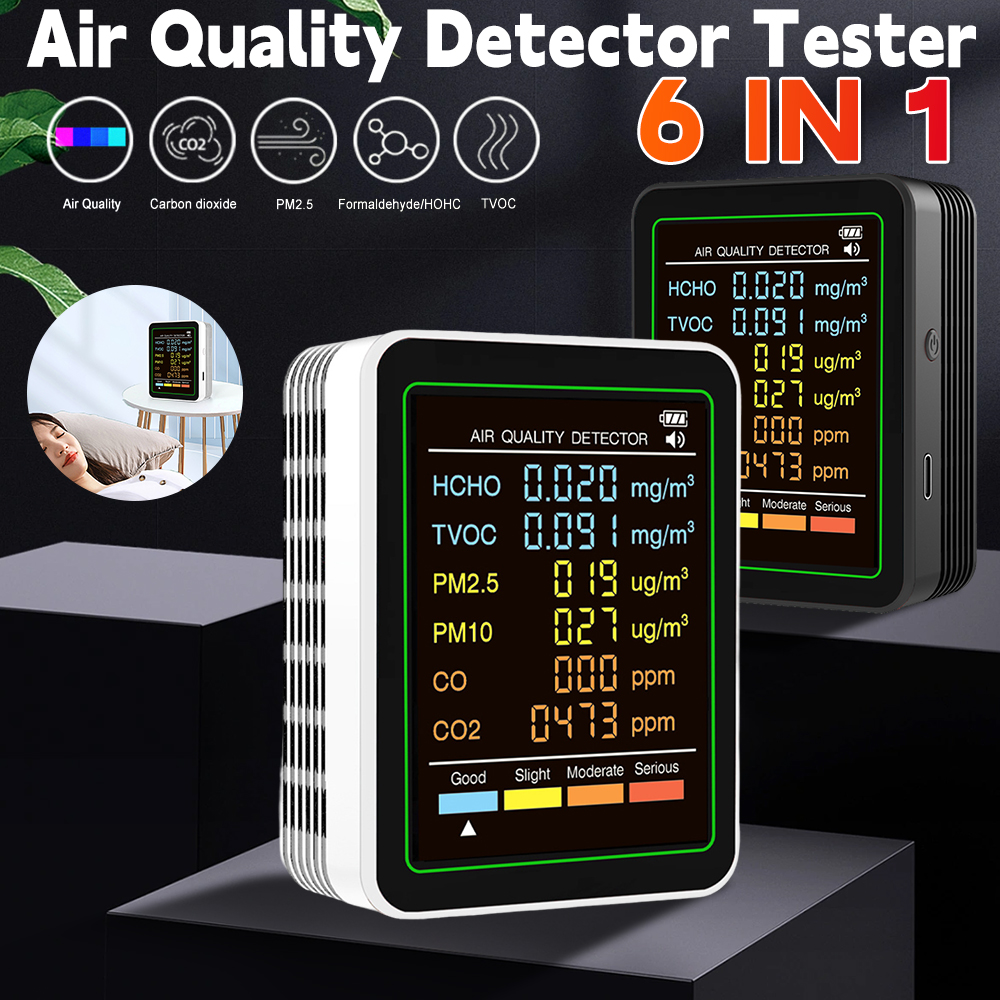 6in1 Air Quality Detector Test - Woodworking Apps incelemesi ve fiyatı