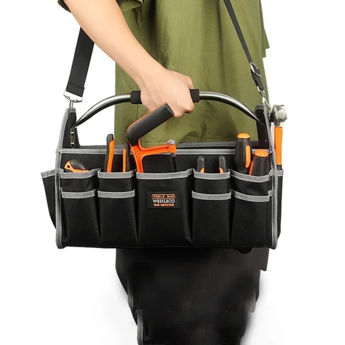 1680D Oxford Cloth Tool Bag Ir - Woodworking Youtube incelemesi ve fiyatı