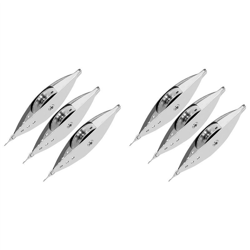 ABLG 6Pcs Silver Metal Tatting - Woodworking Kits For Beginners incelemesi ve fiyatı