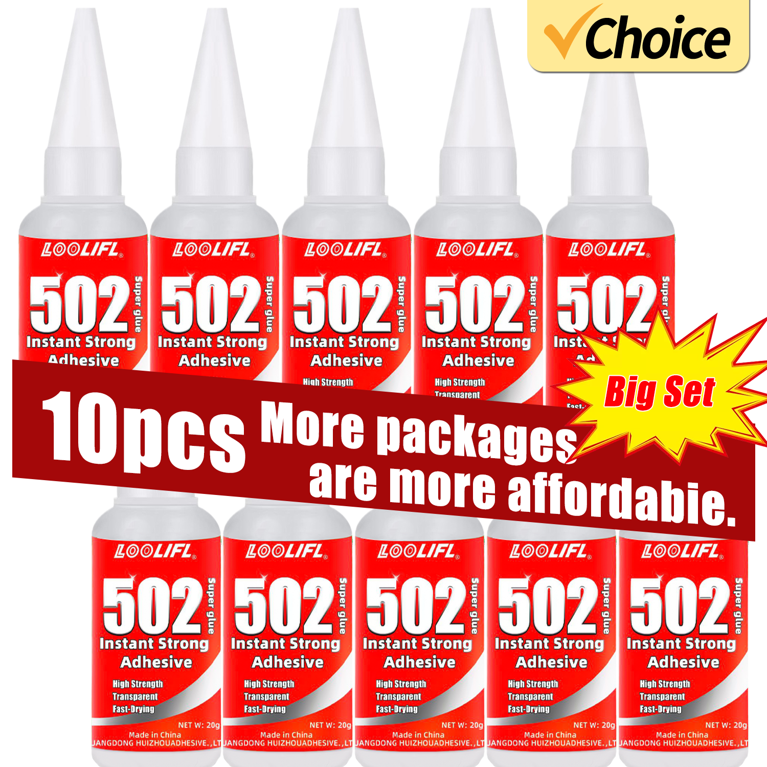 5-10pcs 502 Super Glue Instant - Woodworking Quick Glue incelemesi ve fiyatı