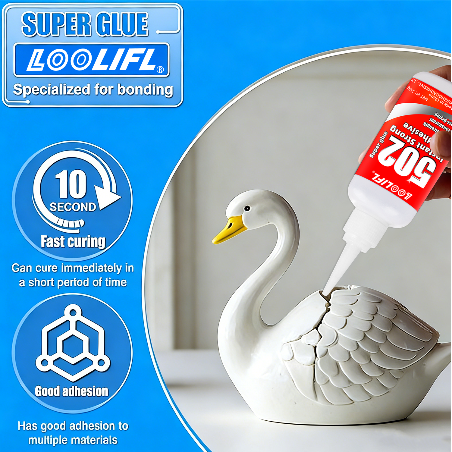 5-10pcs 502 Super Glue Instant - Woodworking Quick Glue incelemesi ve fiyatı