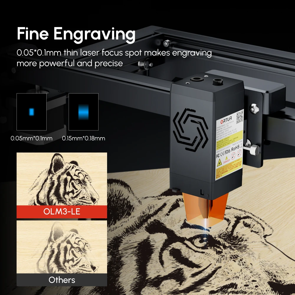ORTUR OLM3 LE 10w Laser Engrav - Woodworking Apps incelemesi ve fiyatı