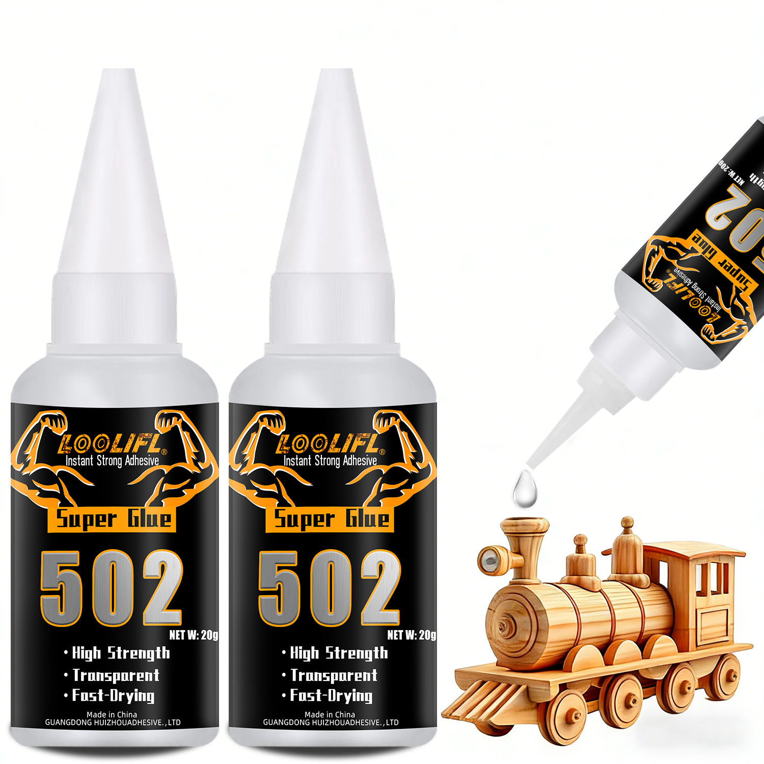 LOOLIFL 5PCS 20g 502 Super Glu - Woodworking Quick Glue incelemesi ve fiyatı