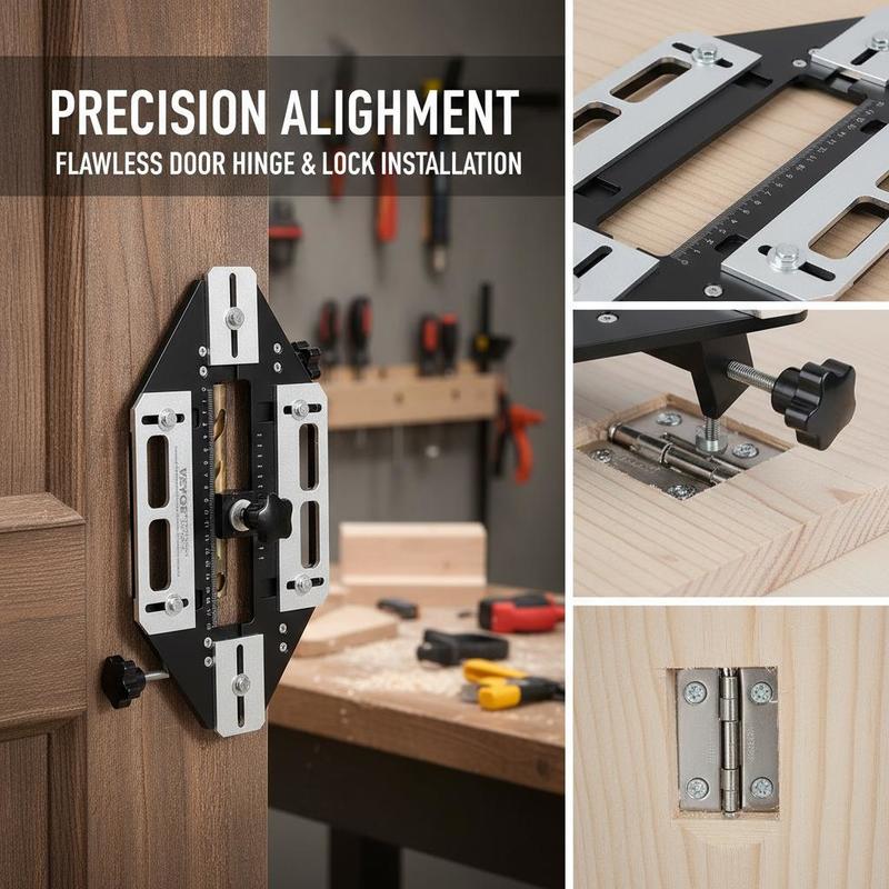 Aluminum Alloy Mortise Templat - Woodworking Tool incelemesi ve fiyatı