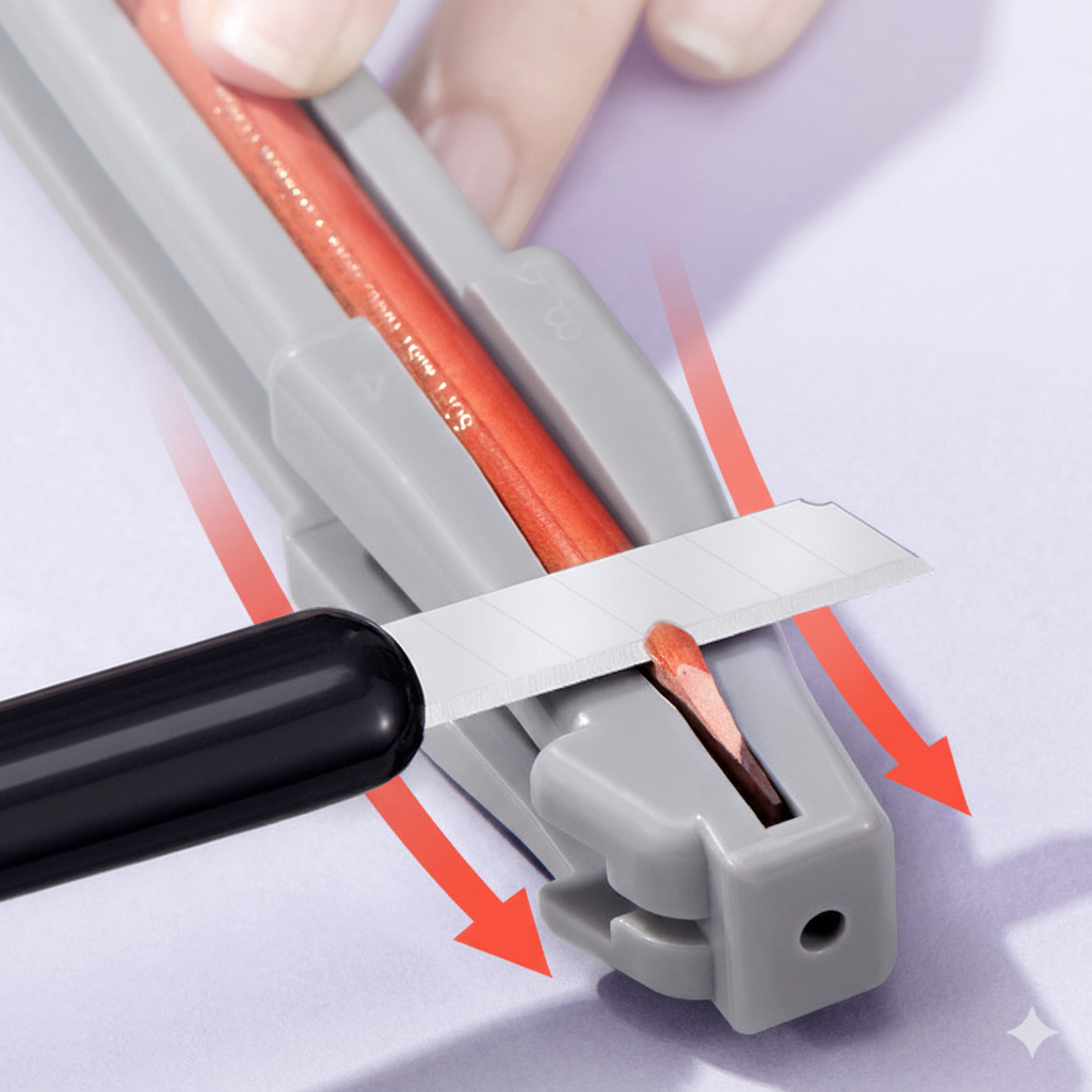 Wooden Eyebrow Pencil Sharpene - Woodworking Tool incelemesi ve fiyatı