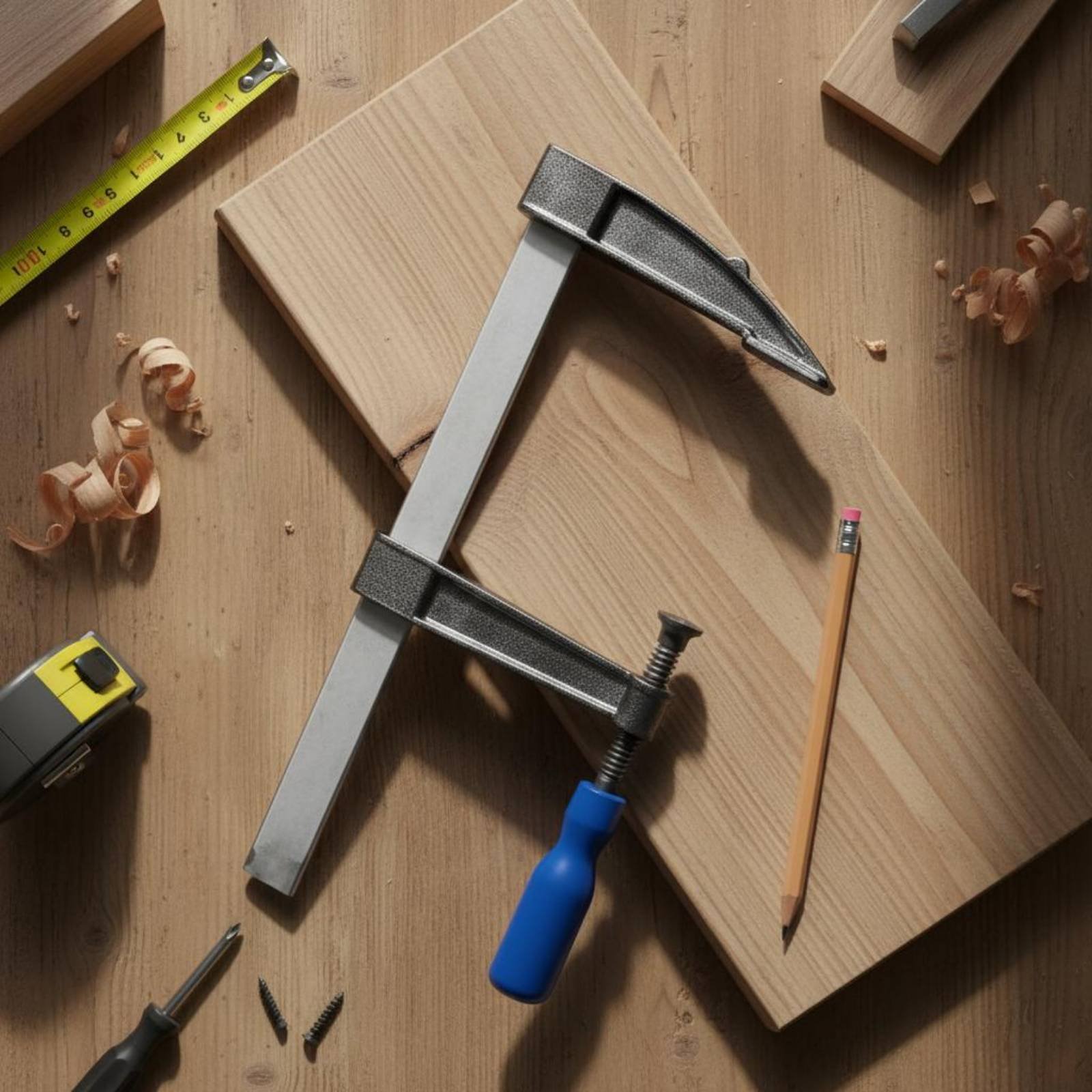 F-Clamp Effortless Adjustment  - Woodworking Workshop incelemesi ve fiyatı