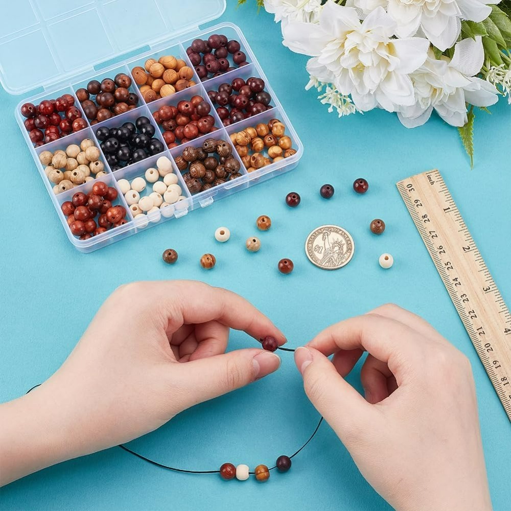 240Pcs 12 Colors Wood Round Be - Woodworking Hobbies incelemesi ve fiyatı
