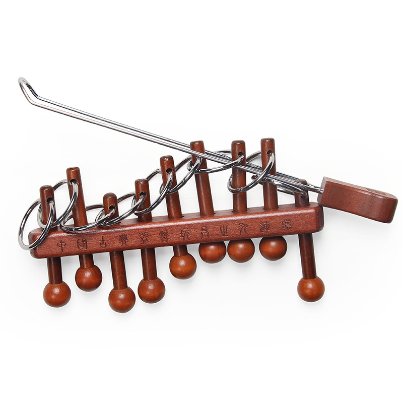 Classical Chinese Nine Linked  - Woodworking Kids Toys incelemesi ve fiyatı