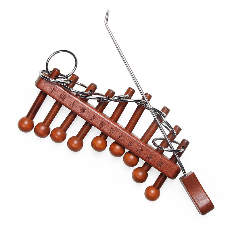 Classical Chinese Nine Linked  - Woodworking Kids Toys incelemesi ve fiyatı