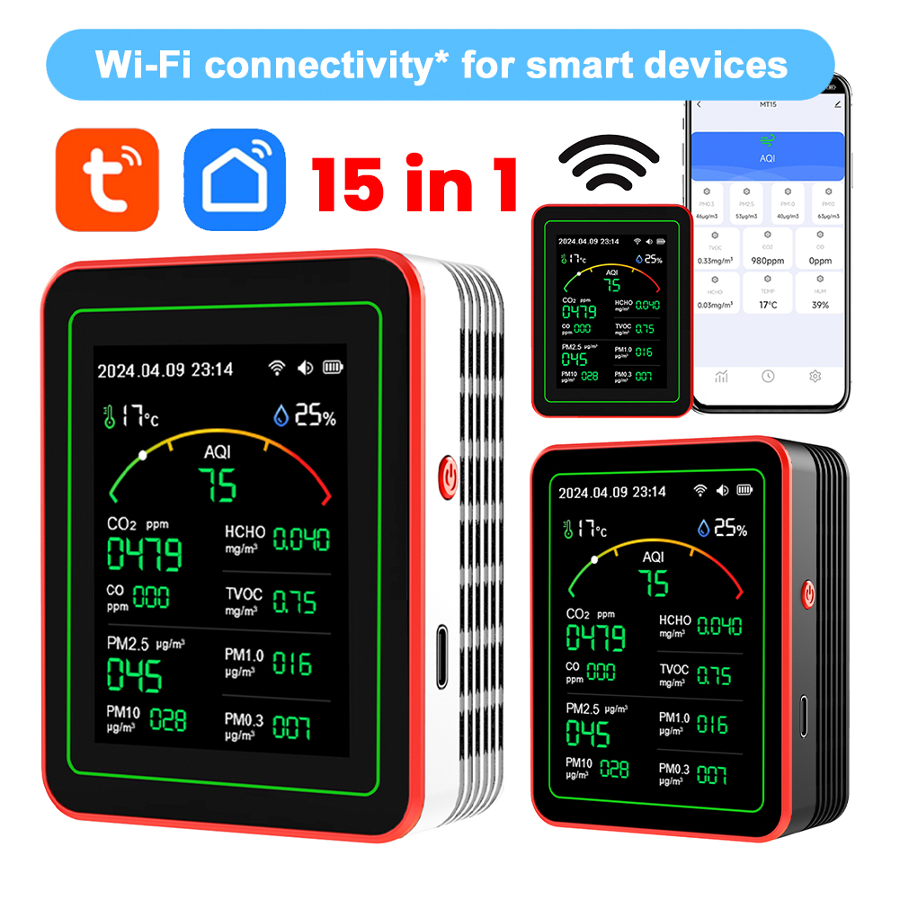 Tuya WiFi 15-in-1 Household CO - Woodworking Apps incelemesi ve fiyatı