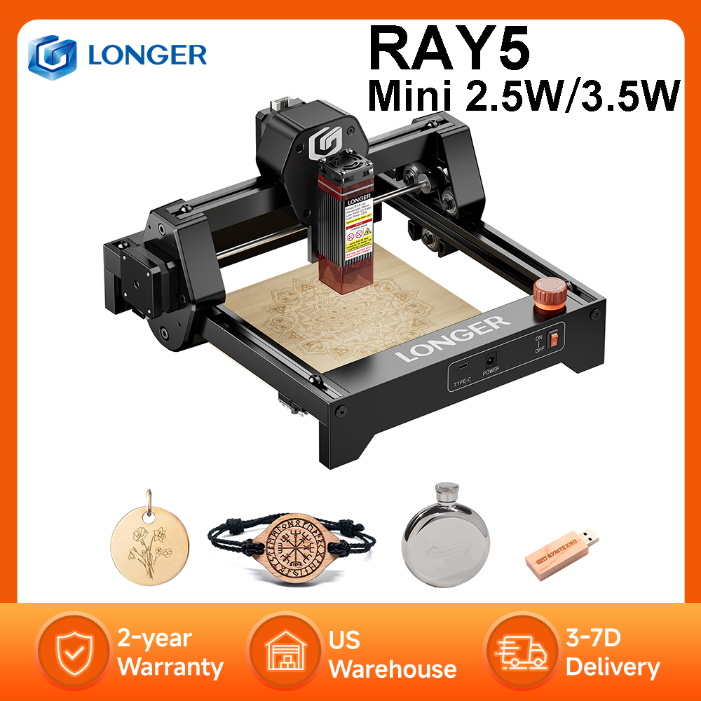 LONGER RAY5 Mini 2.5W / 3.5W L - Woodworking Apps incelemesi ve fiyatı