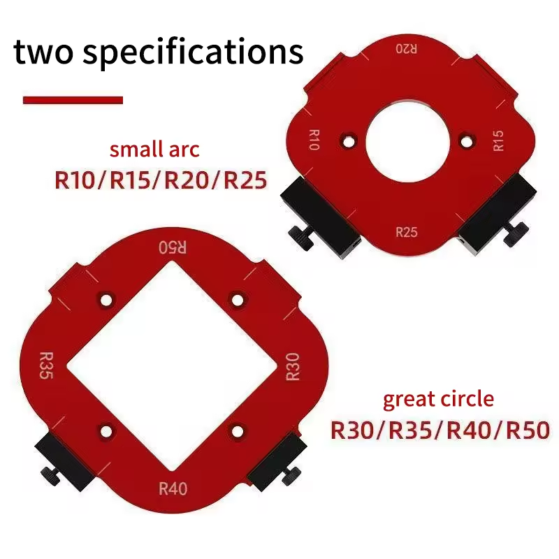 2Pcs Aluminum Alloy Radius Jig - Woodworking Project Plans incelemesi ve fiyatı