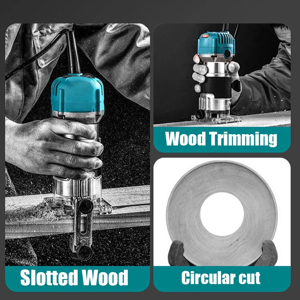 800W 30000RPM Wood Router Mach - Router Plane Hand incelemesi ve fiyatı