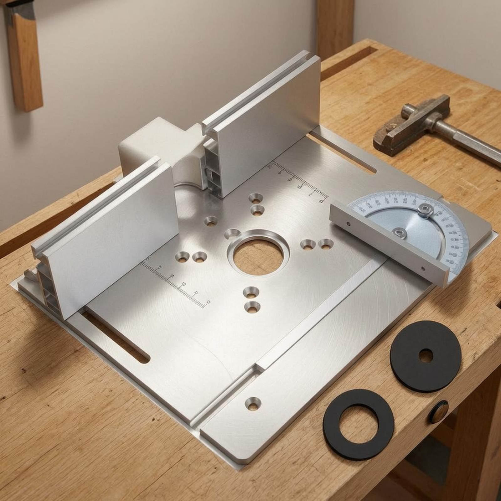 Router Table Insert Plate Coll - Woodworking Tool incelemesi ve fiyatı