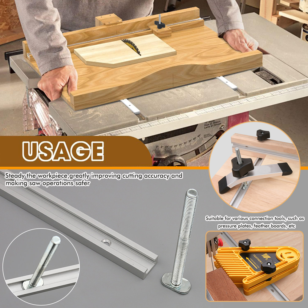 Woodworking 19# T-track Kit an - Woodworking Workshop incelemesi ve fiyatı