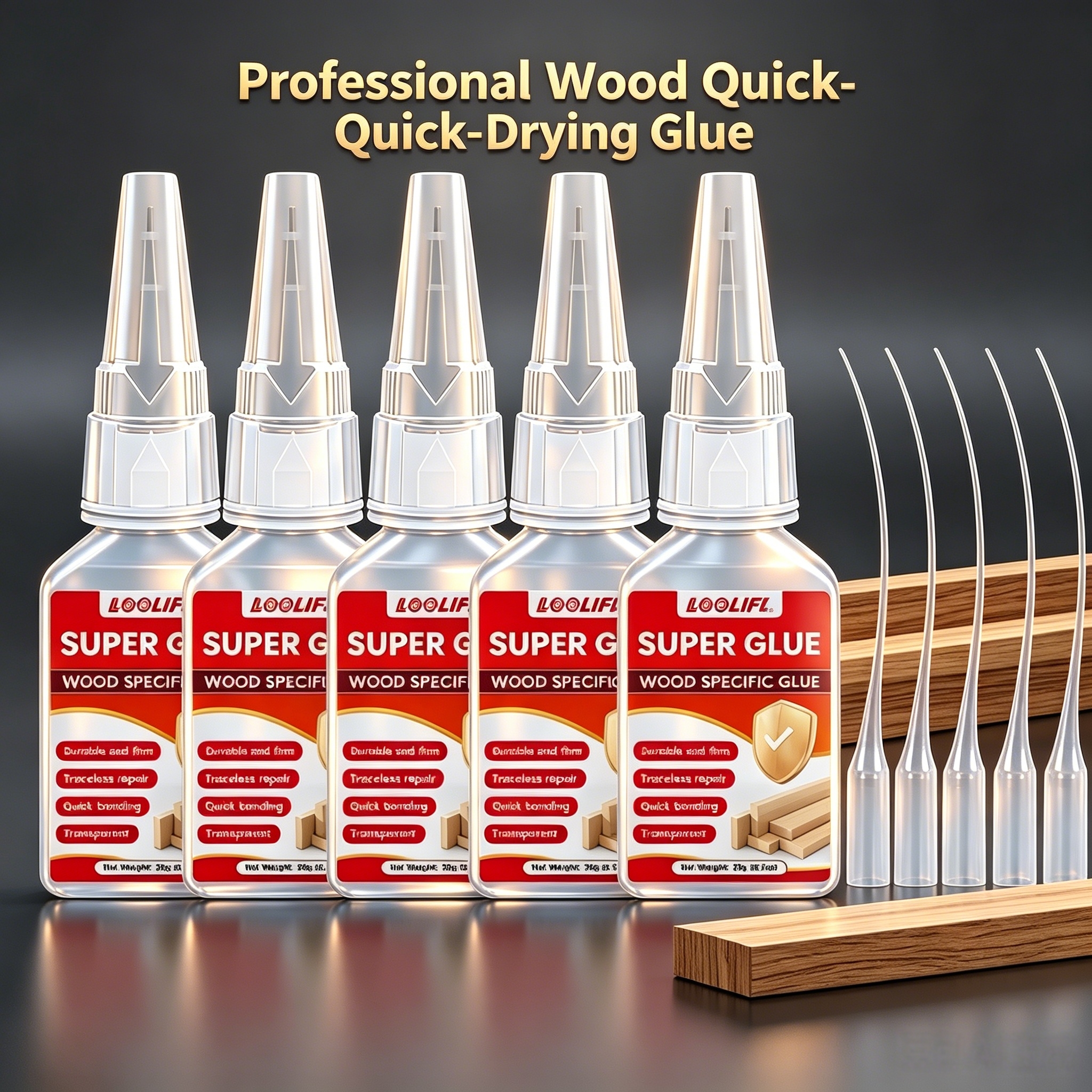 5 tubes of quick-drying wood g - Woodworking Quick Glue incelemesi ve fiyatı