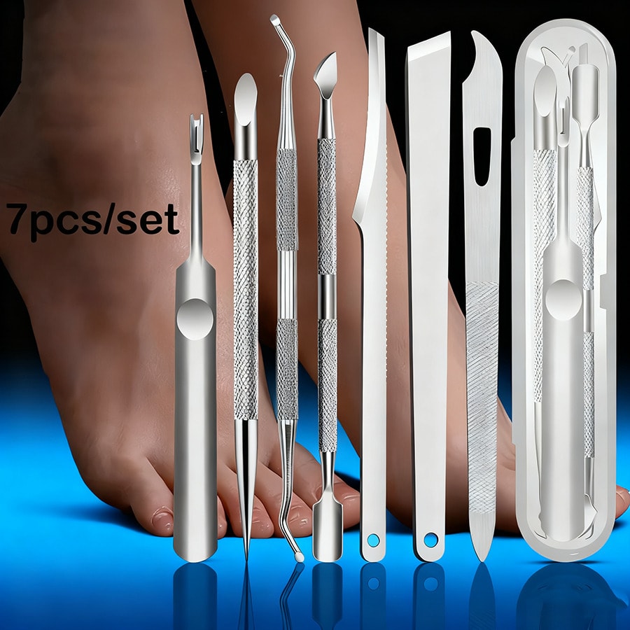 1/3/7pcs Pedicure Knife Set: S - Router Plane Hand incelemesi ve fiyatı