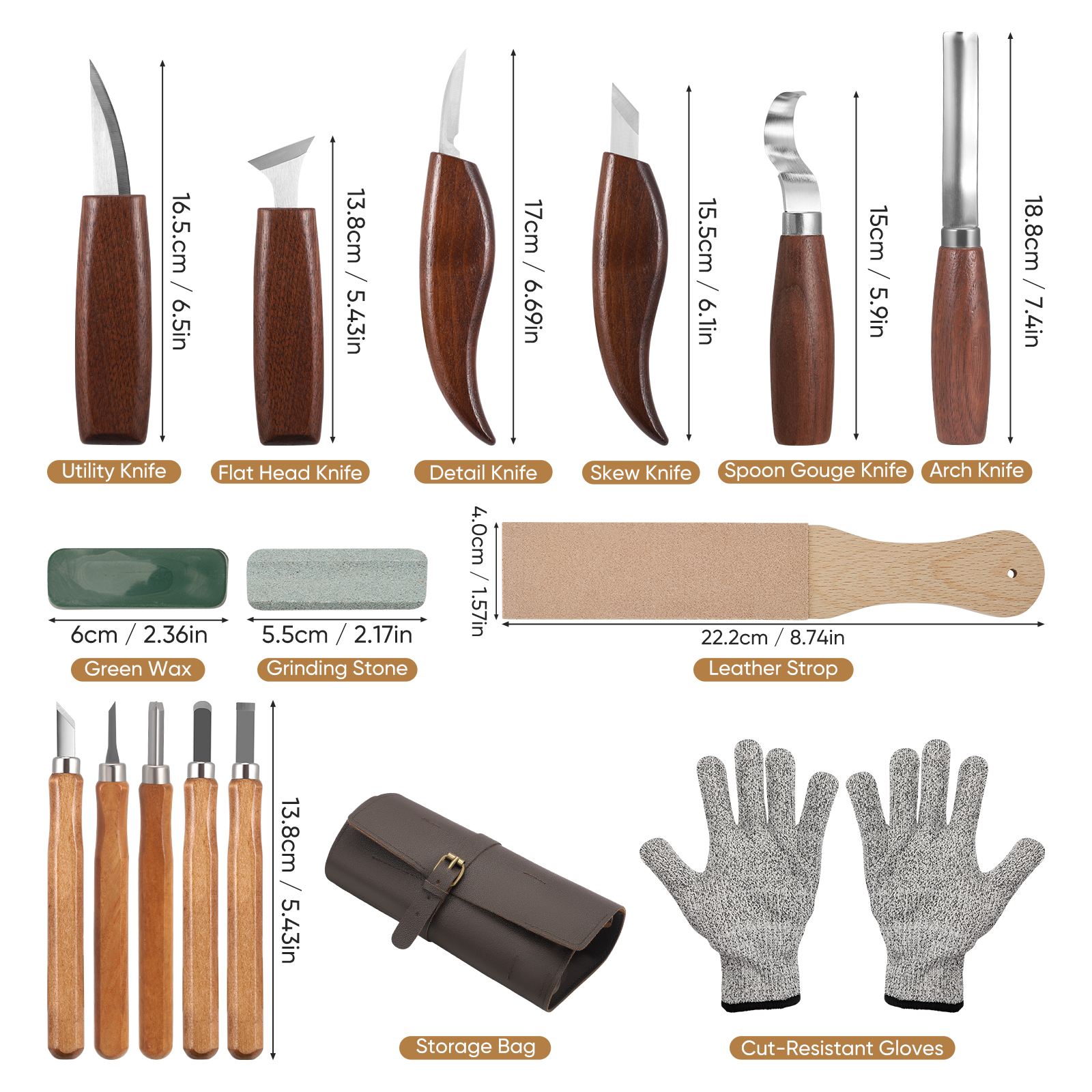 Wood Carving Kit 16PCS Wood Ca - Woodworking Kits For Beginners incelemesi ve fiyatı