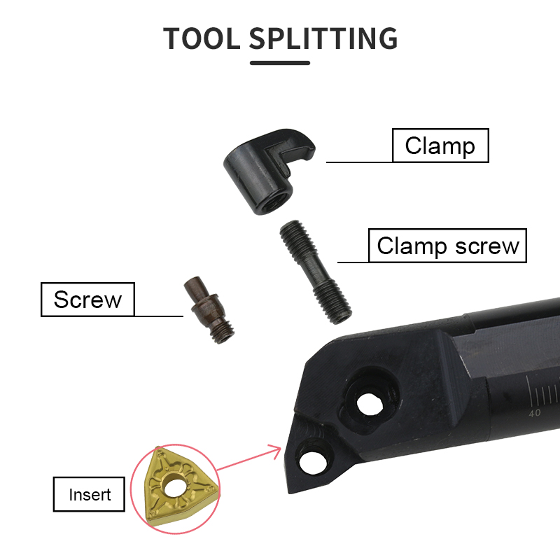 1pc S16Q-MWLNR08 S20R-MWLNR08  - Parting Tool Lathe incelemesi ve fiyatı