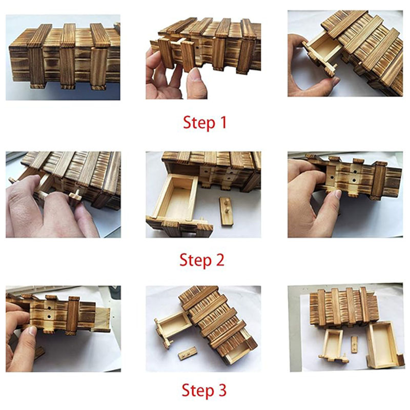 Classic 3D Brain Teaser Wooden - Woodworking Kids Toys incelemesi ve fiyatı