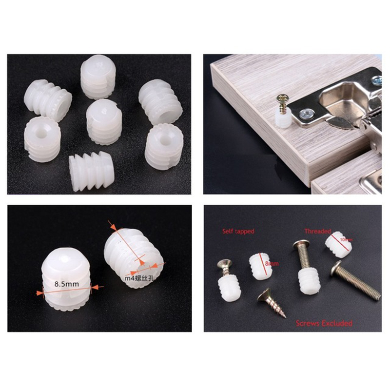 1000Pcs/Lot M4 Nylon Nut ancho - Woodworking Youtube incelemesi ve fiyatı