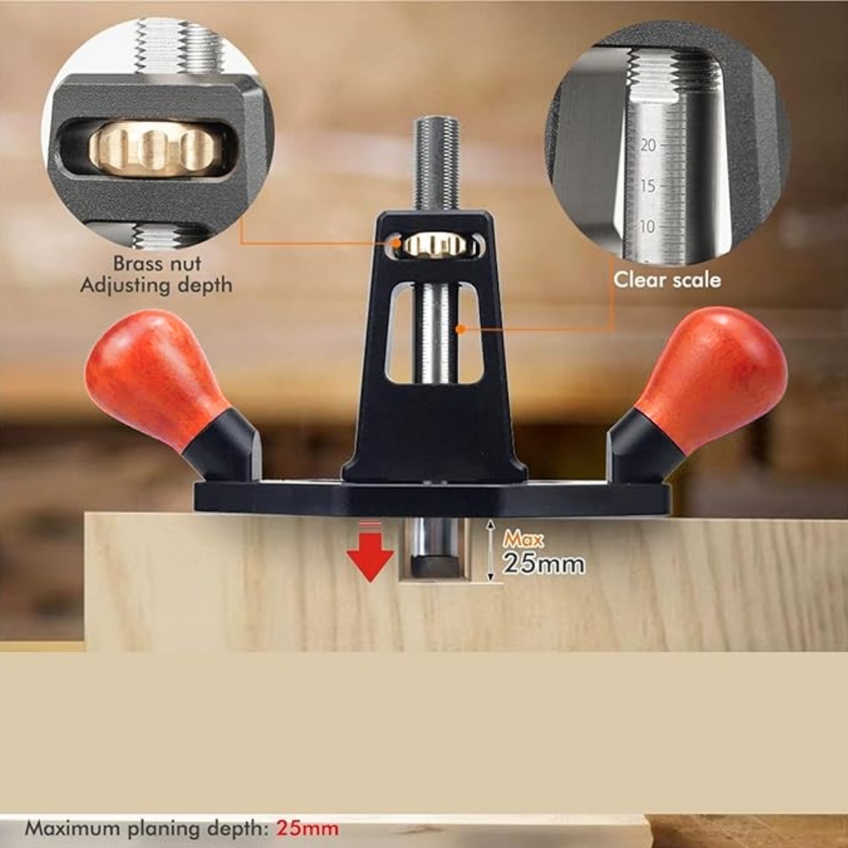 Woodworking Router Plane Trimm - Router Plane Hand incelemesi ve fiyatı