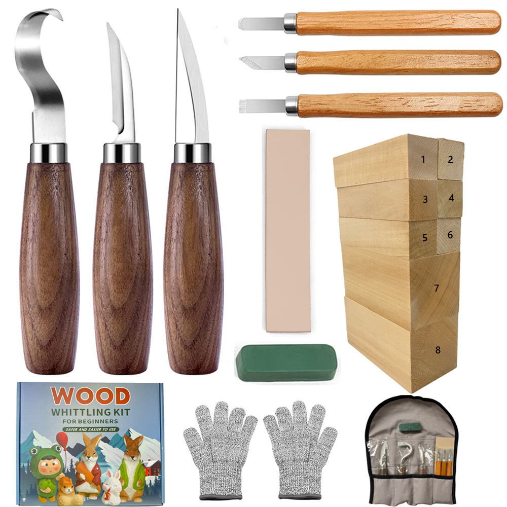 Carving Knife Gift Box Set 21- - Woodworking Box incelemesi ve fiyatı