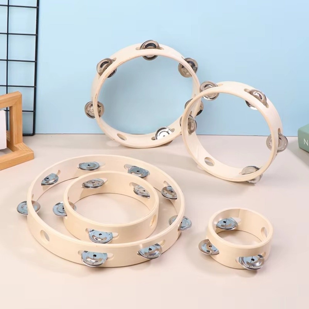 New 4/6/7/8/10 Inch Hand Drums - Woodworking Kids Toys incelemesi ve fiyatı