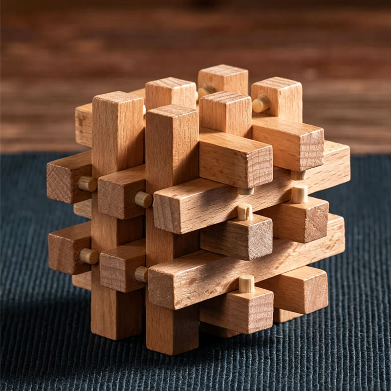 Luban Lock Eighteen LuoHan Woo - Woodworking Kids Toys incelemesi ve fiyatı