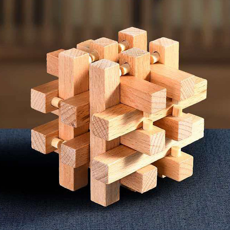 Luban Lock Eighteen LuoHan Woo - Woodworking Kids Toys incelemesi ve fiyatı