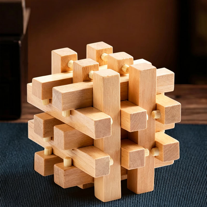 Luban Lock Eighteen LuoHan Woo - Woodworking Kids Toys incelemesi ve fiyatı