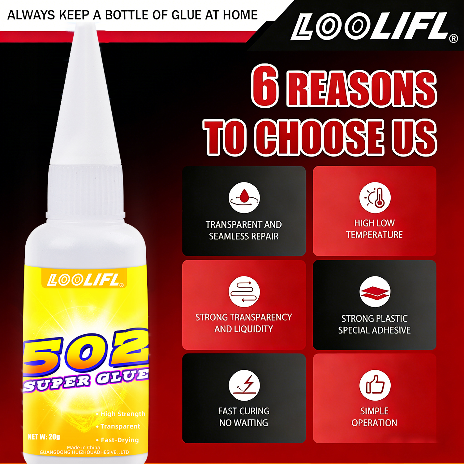 Loolifl 1-7Pcs 20ml 502 Quick- - Woodworking Quick Glue incelemesi ve fiyatı