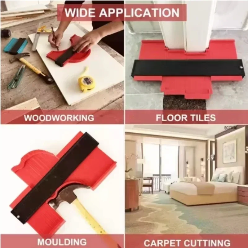 1Pcs Ruler Cutting Irregular C - Woodworking Project Plans incelemesi ve fiyatı