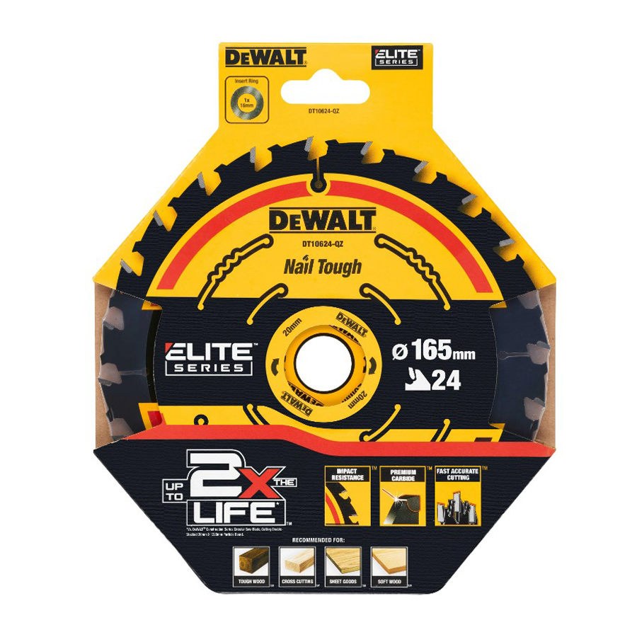 DEWALT DT10624-QZ 1/3pcs 24T C - Woodworking Workshop incelemesi ve fiyatı
