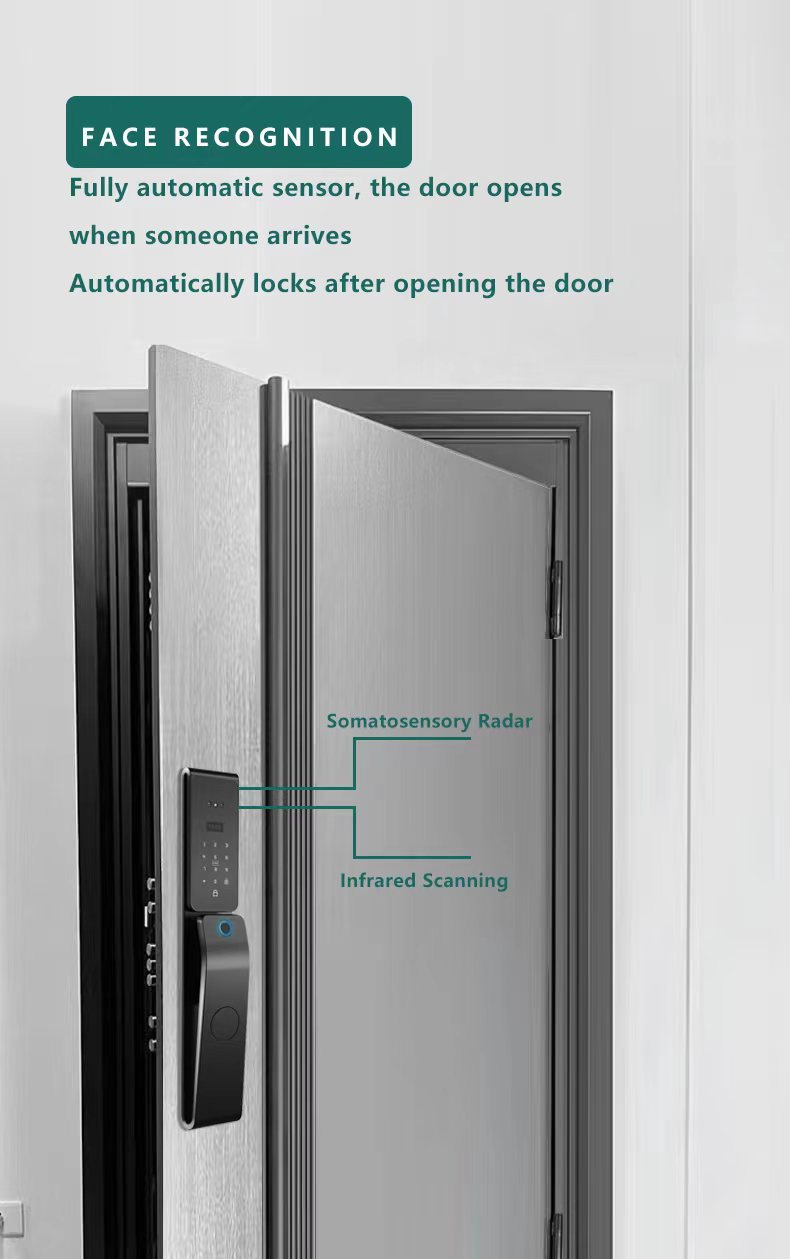 Smart Door Lock Palm Vein 3D F - Woodworking Apps incelemesi ve fiyatı