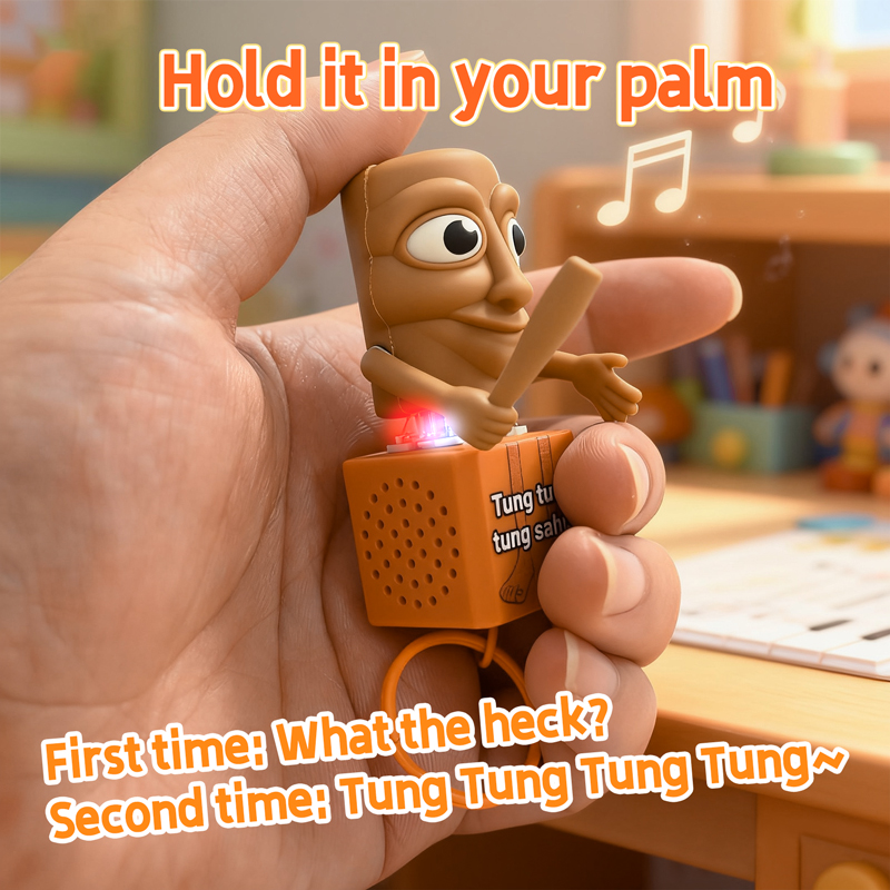 Tung tung tung Sahur Keychain  - Woodworking Hobbies incelemesi ve fiyatı