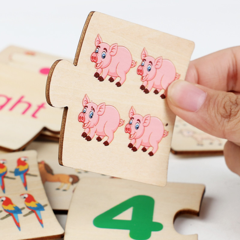 Children Iron Box Number Enlig - Woodworking Kids Toys incelemesi ve fiyatı