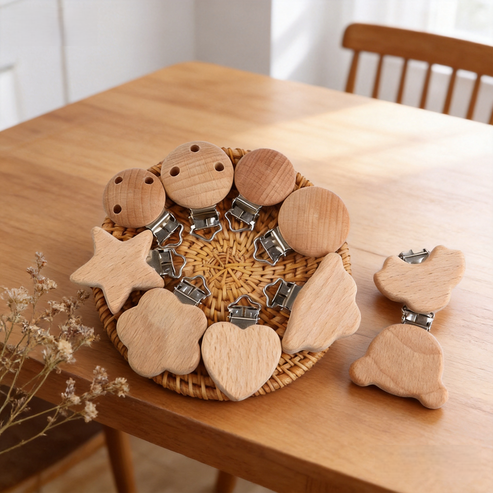 4PCS/Lot Natural Beech Wood Cl - Woodworking Hobbies incelemesi ve fiyatı