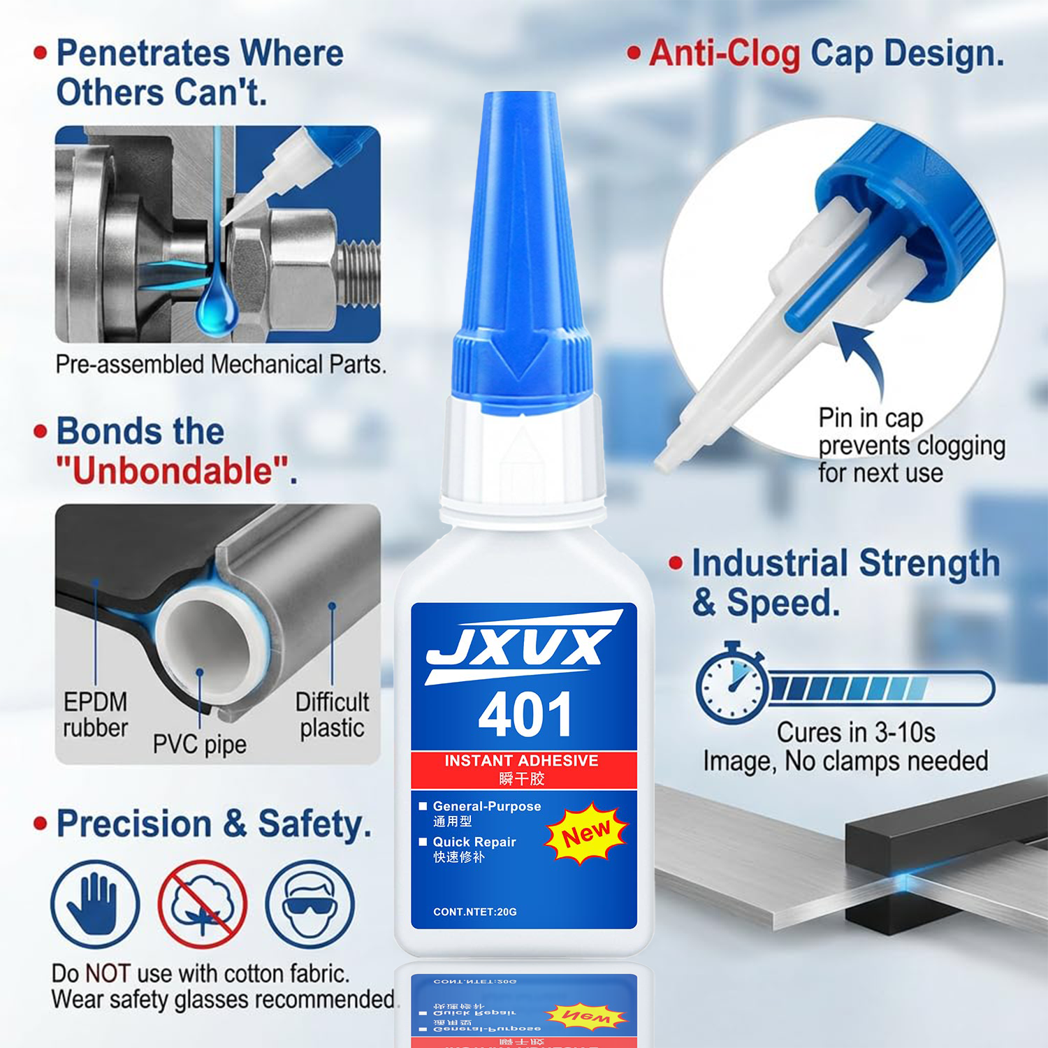 Brand-new 401 super glue super - Woodworking Tool incelemesi ve fiyatı